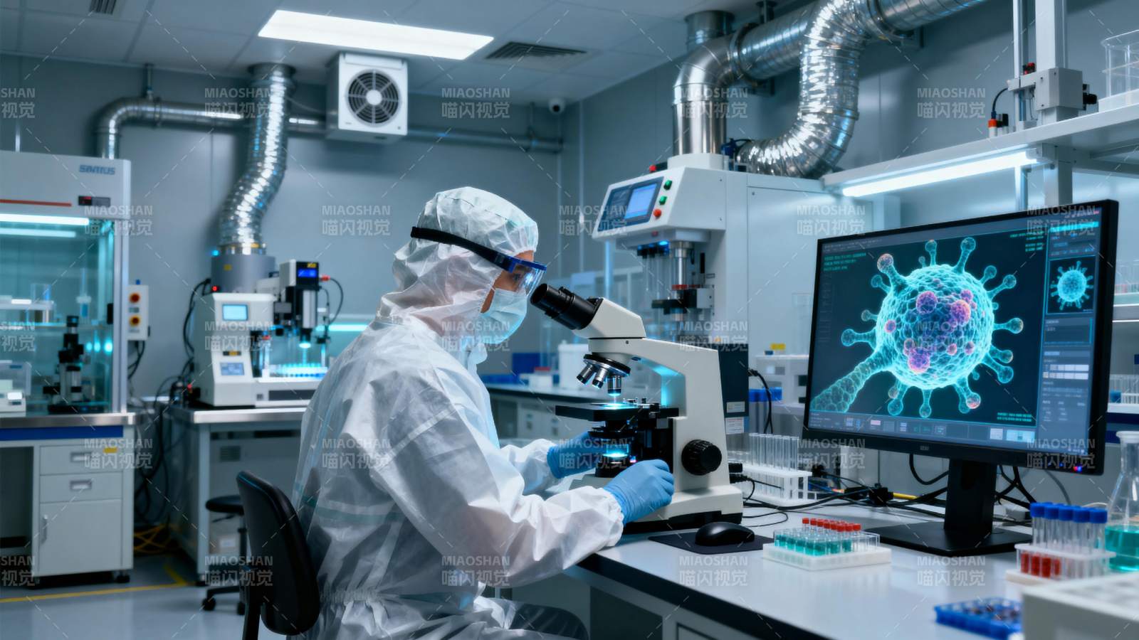 实验室科研场景图片