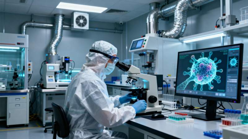 实验室科研场景图片