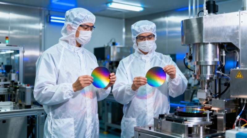 芯片制造现场图片