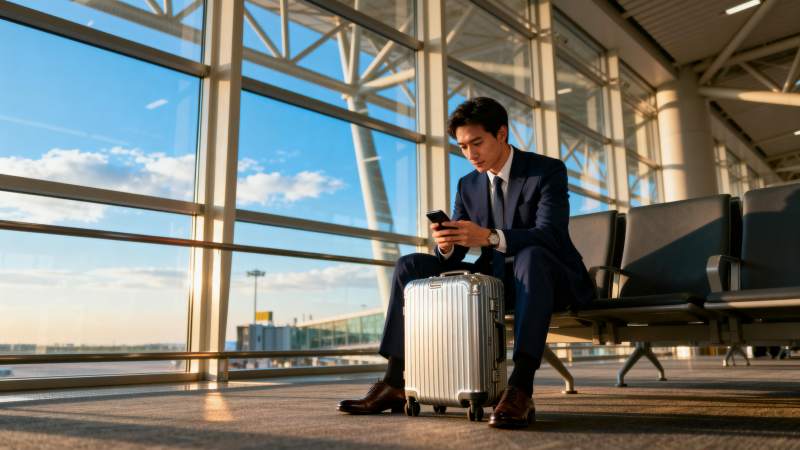 机场候机 商务出行图片