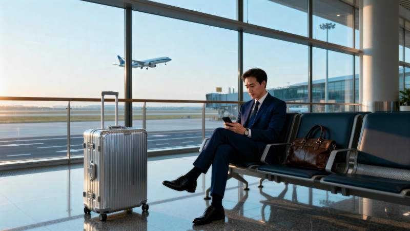 机场候机 商务出行图片