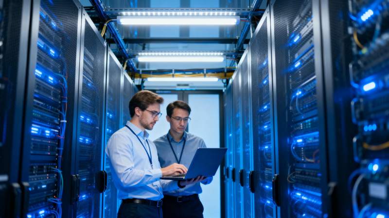 数据中心运维现场图片