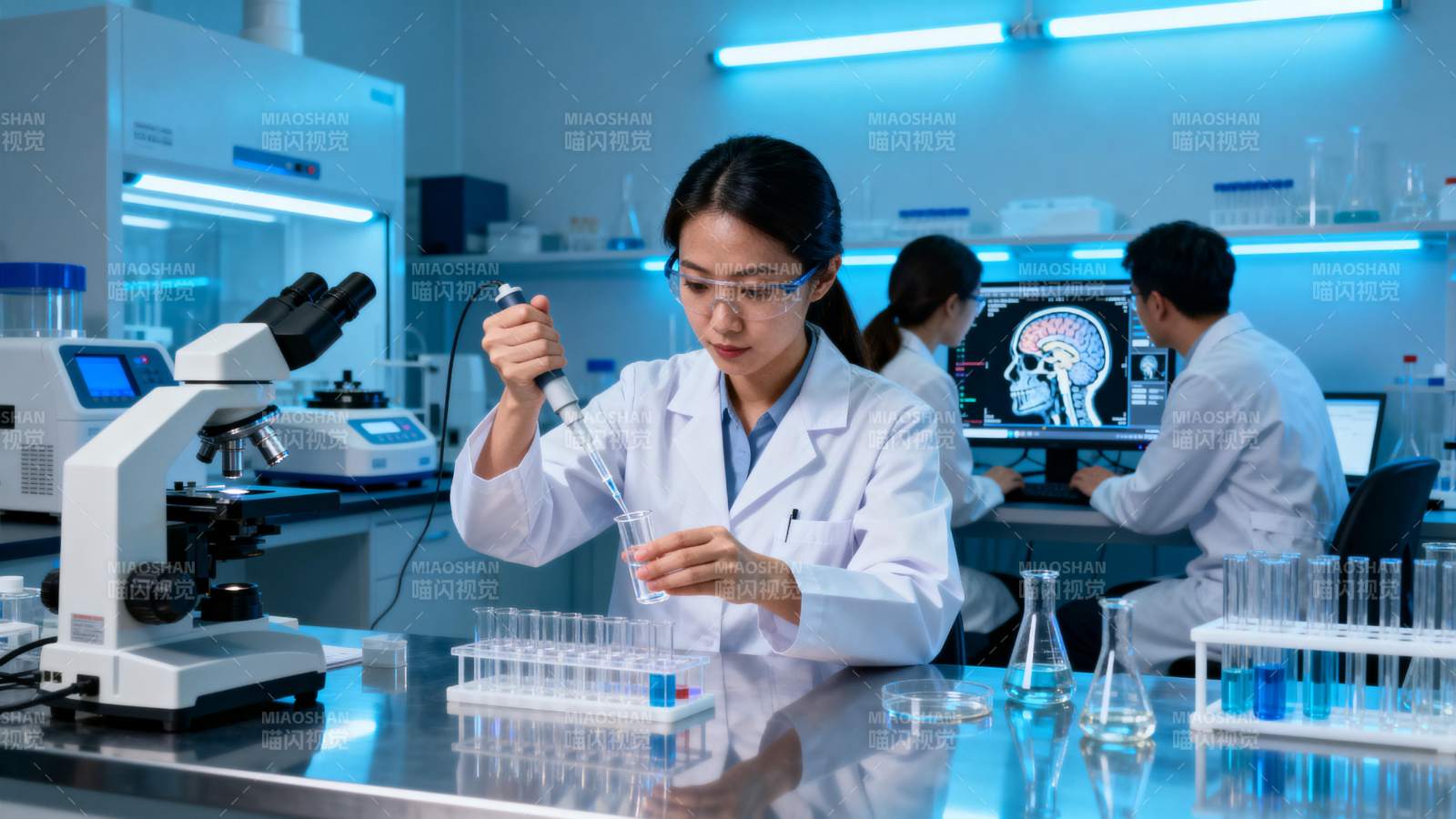 实验室科研工作图片