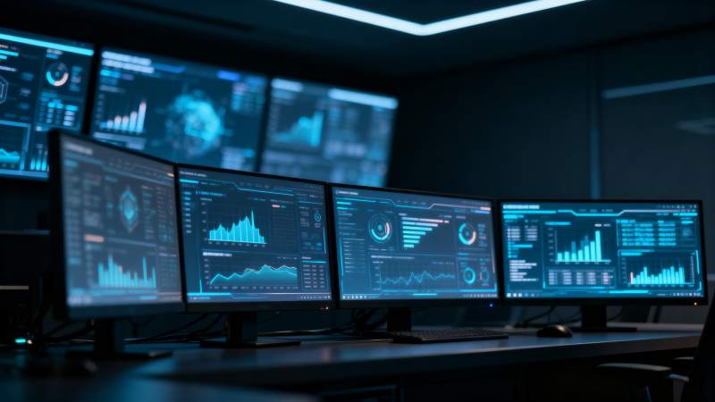 科技监控中心图片