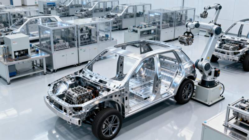 汽车智能制造车间图片