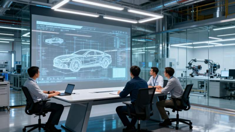 智能汽车设计研讨图片