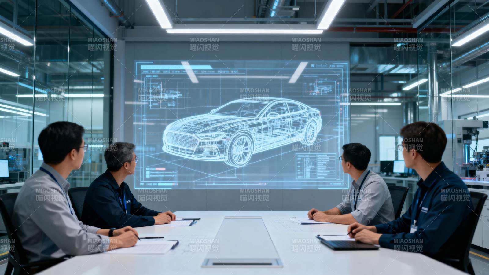 智能汽车设计会议图片