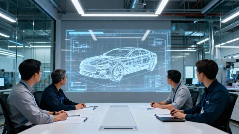 智能汽车设计会议图片