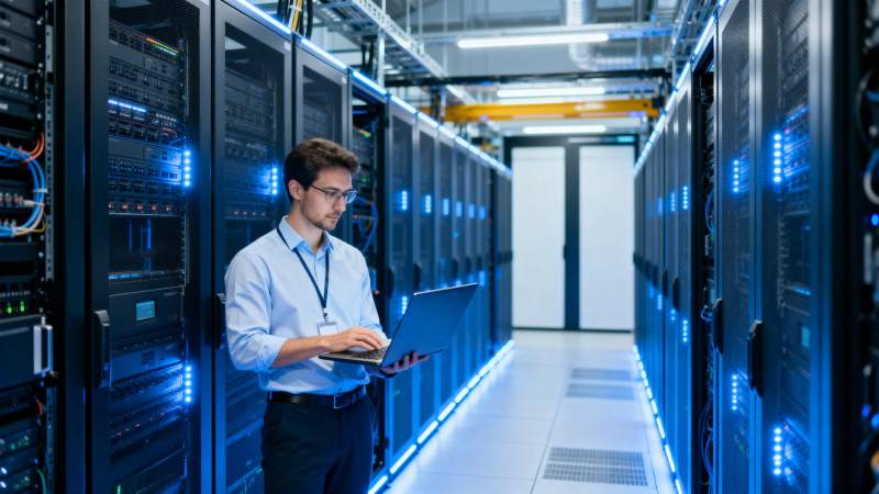 数据中心运维工程师图片