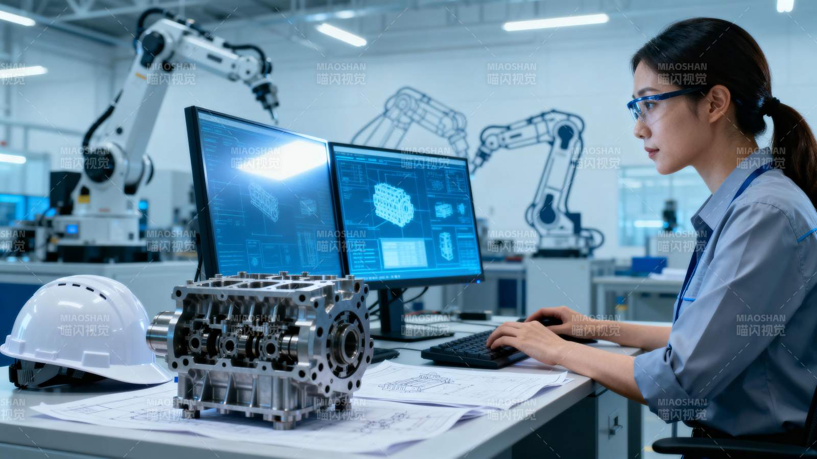 智能工厂研发现场图片