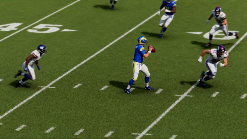 美式足球比赛瞬间图片