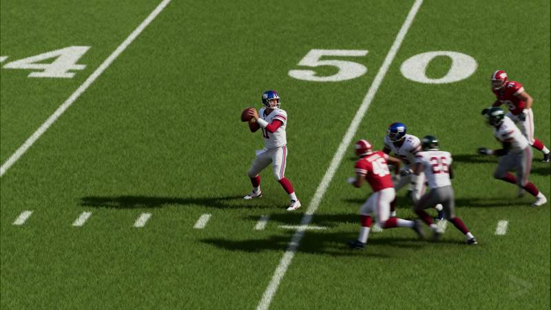 美式足球比赛瞬间图片