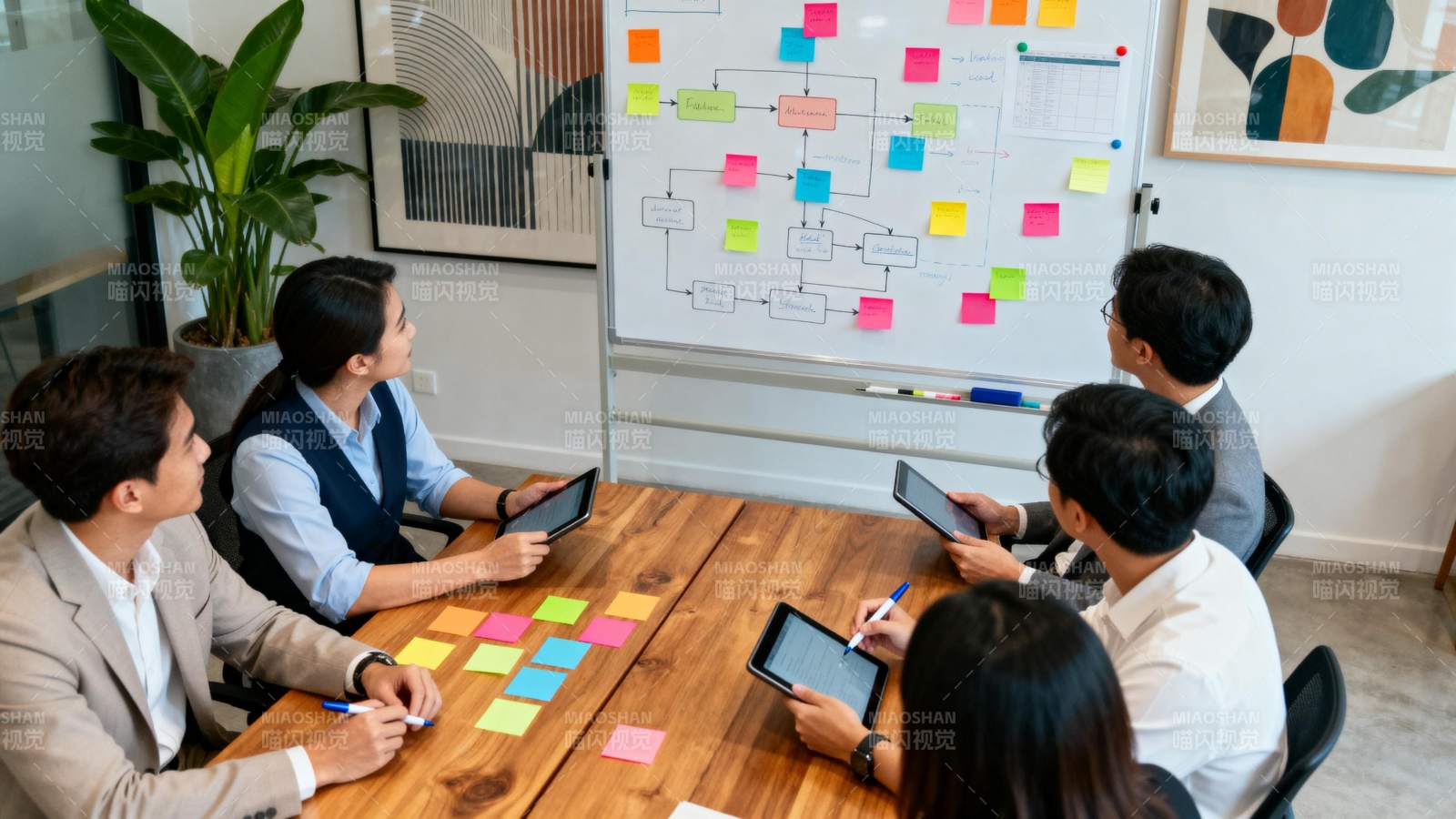 团队协作讨论会议图片