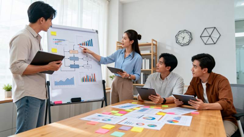 团队协作分析数据图片