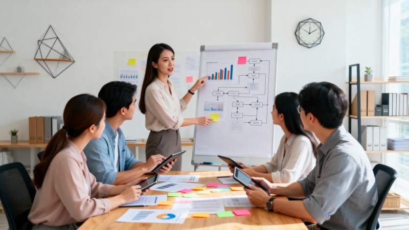 团队协作讨论方案图片