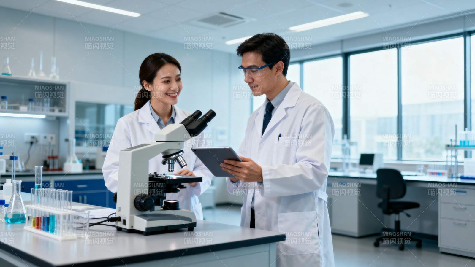 实验室科研合作图片