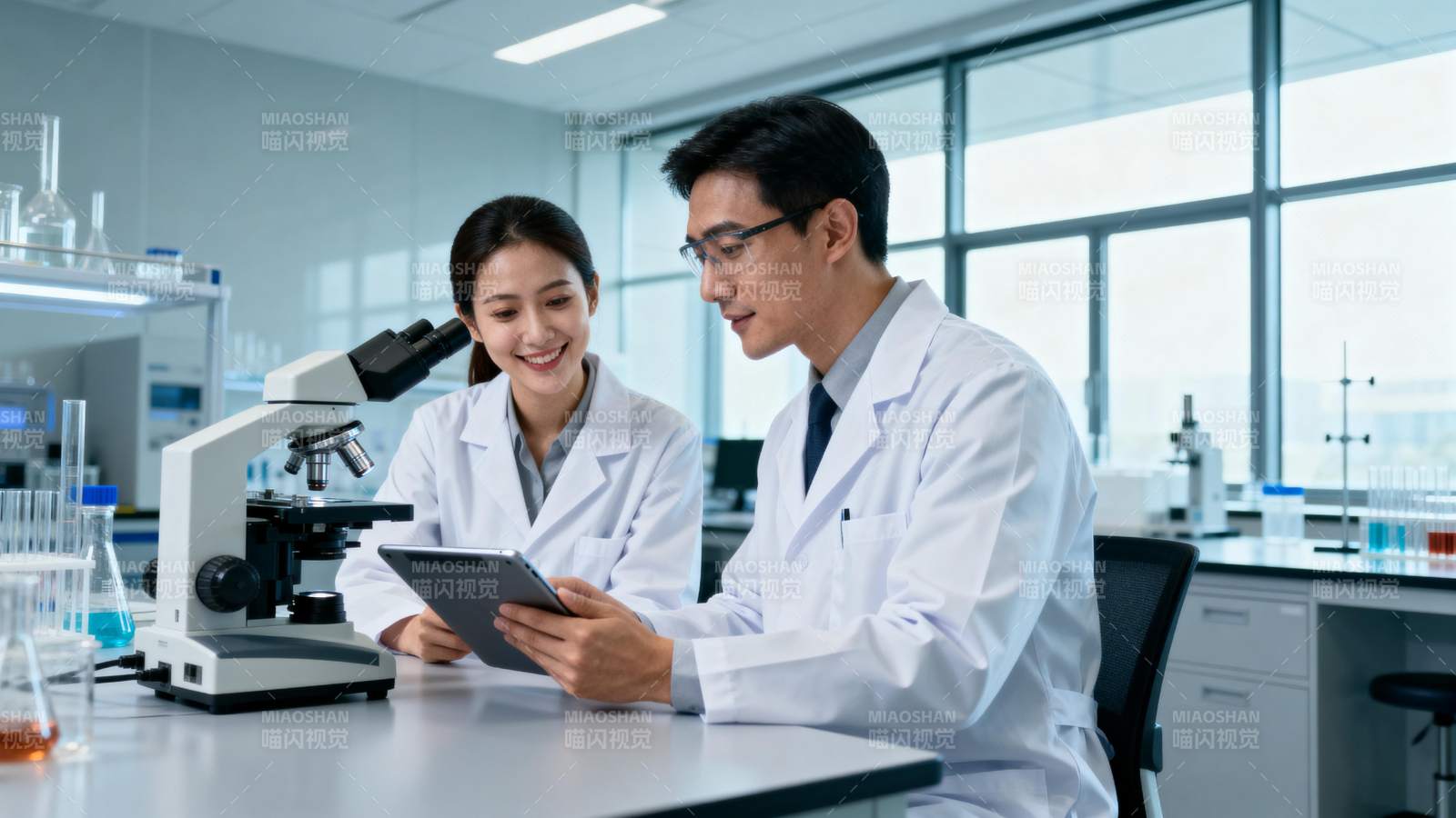 实验室科研合作图片