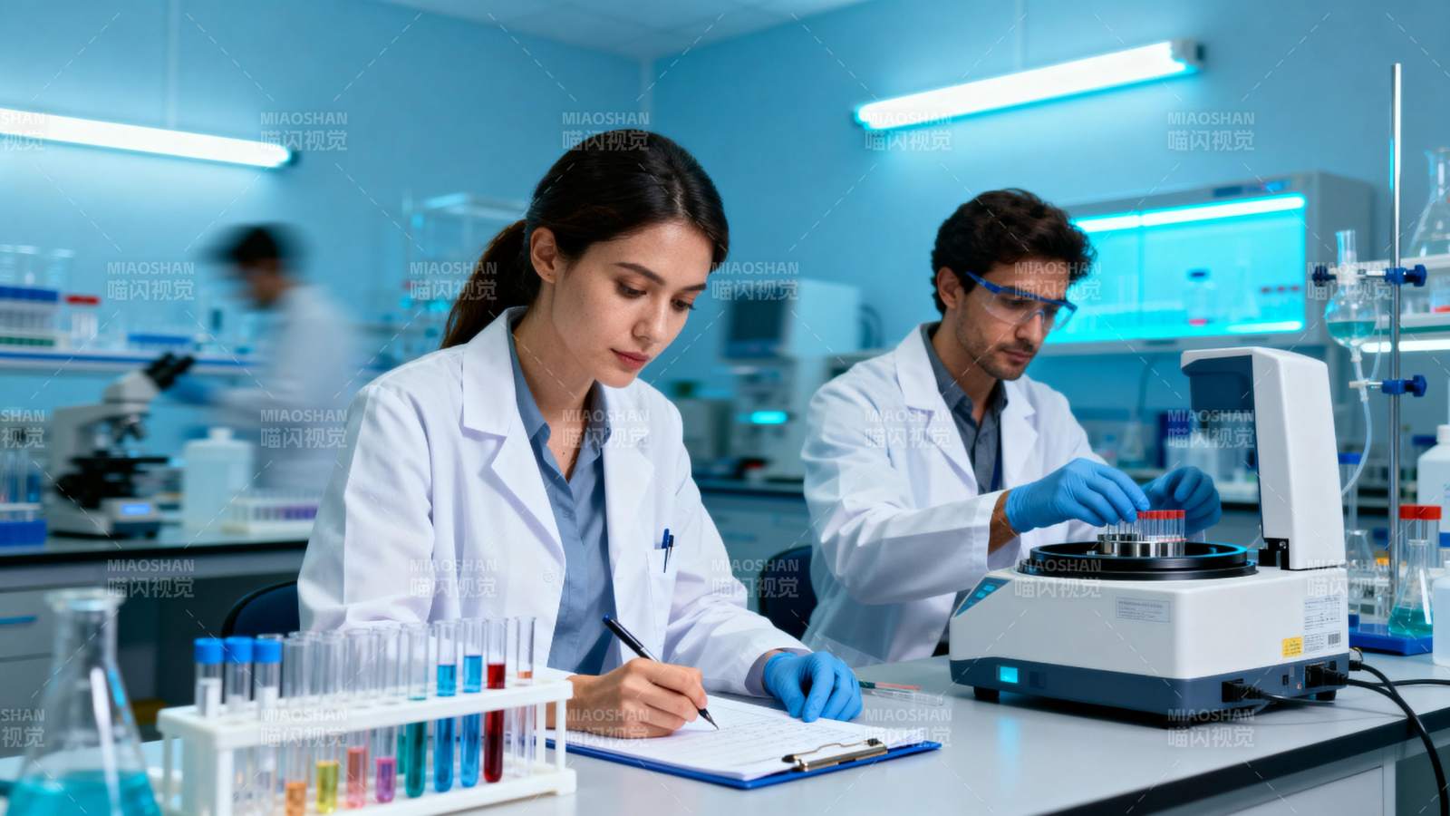 实验室科研工作图片