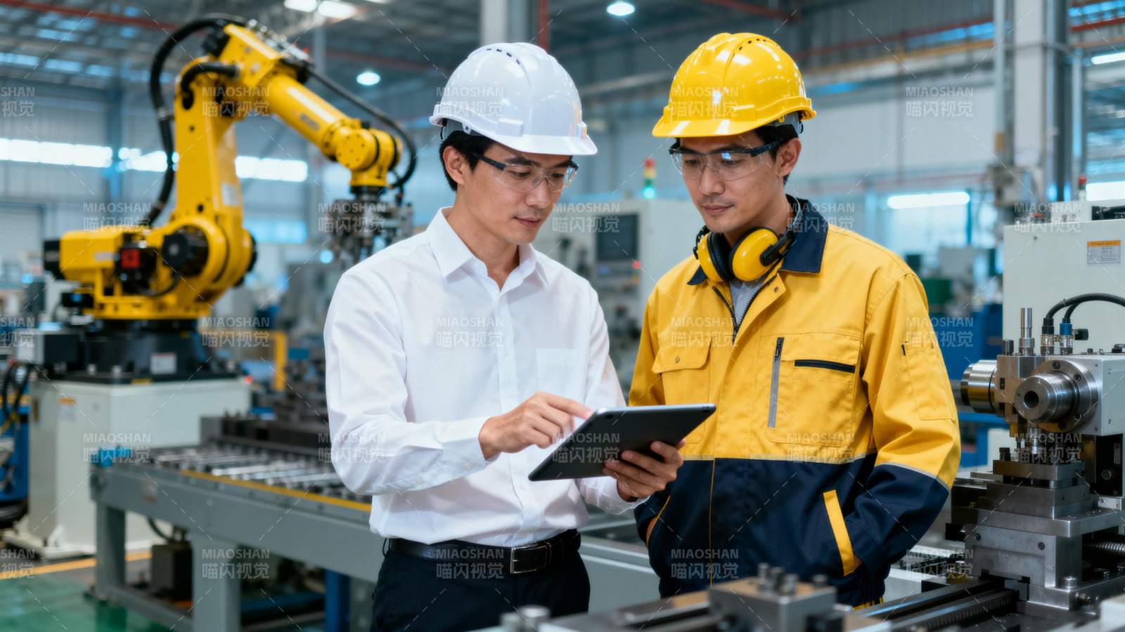 工厂智能协作图片