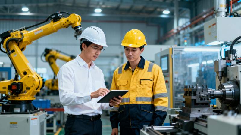 工厂智能协作图片