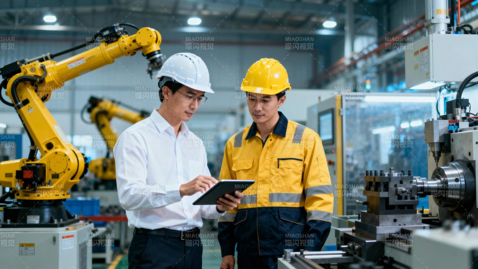 工厂智能协作图片