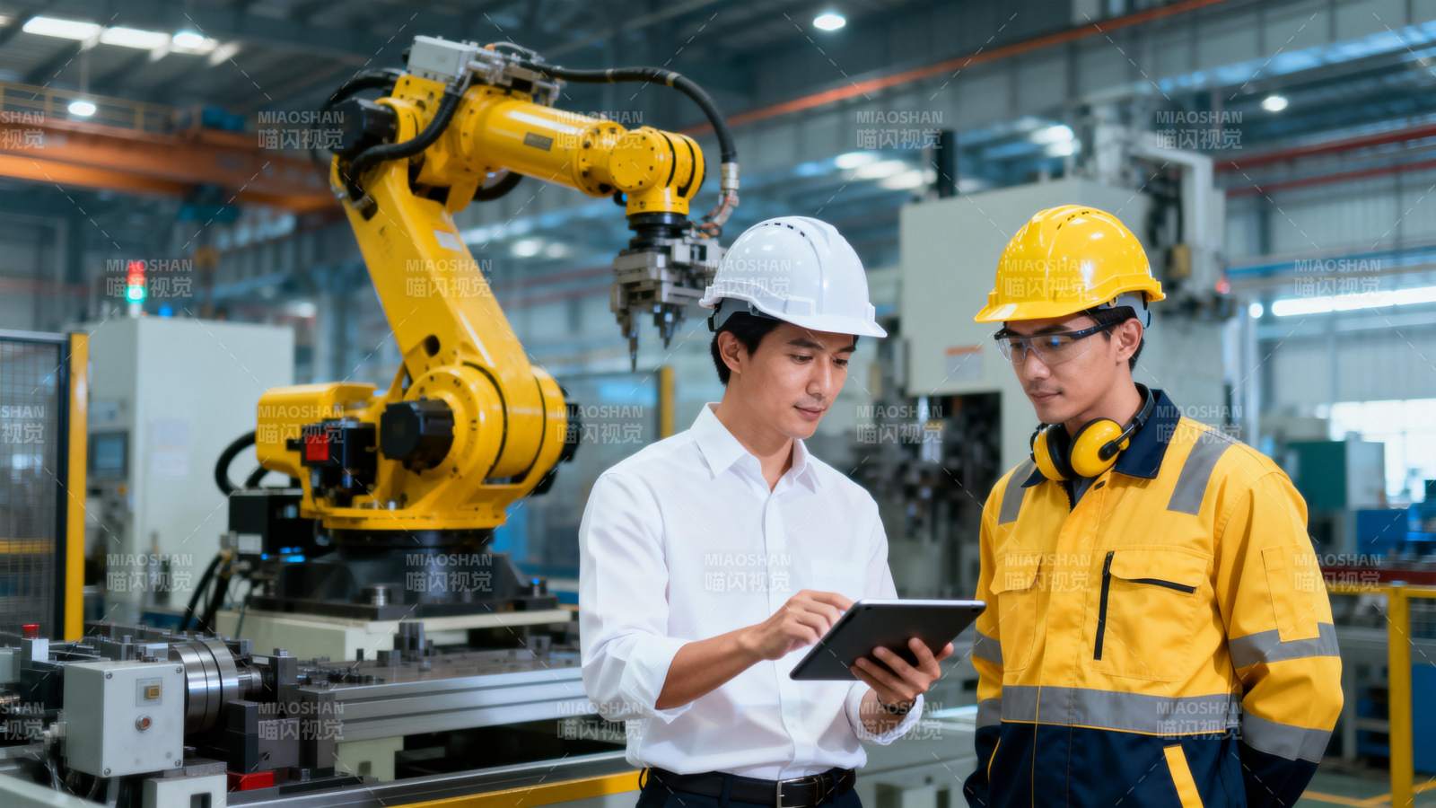 工厂智能协作图片