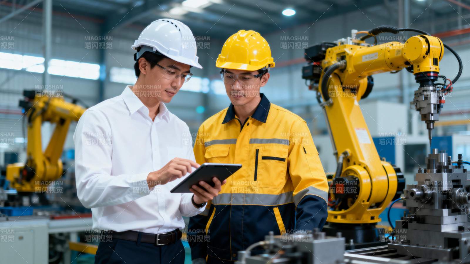 工厂智能协作图片