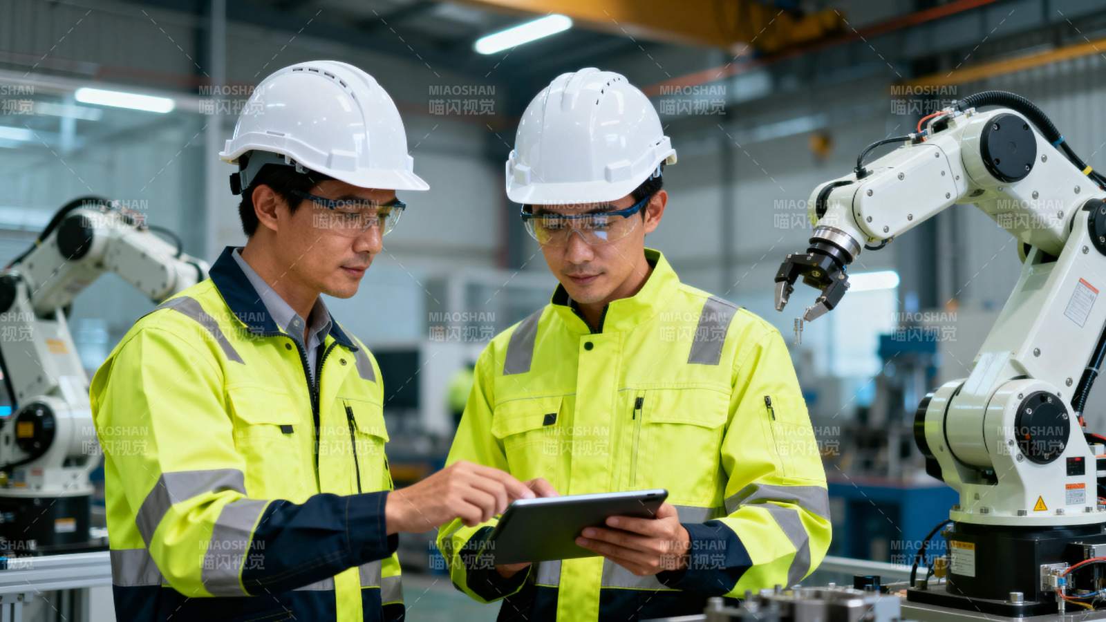 工厂智能协作图片