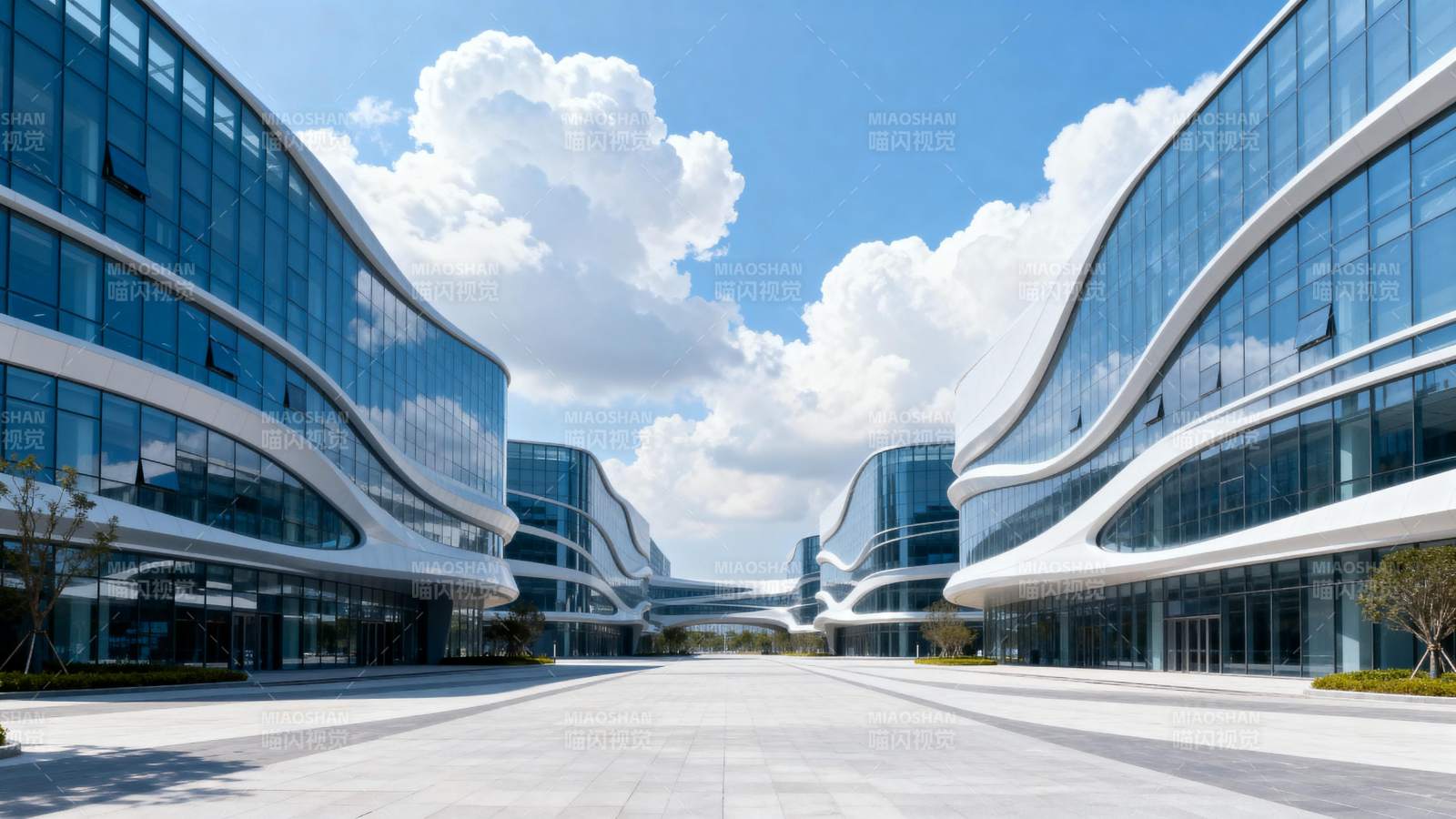 现代建筑群图片