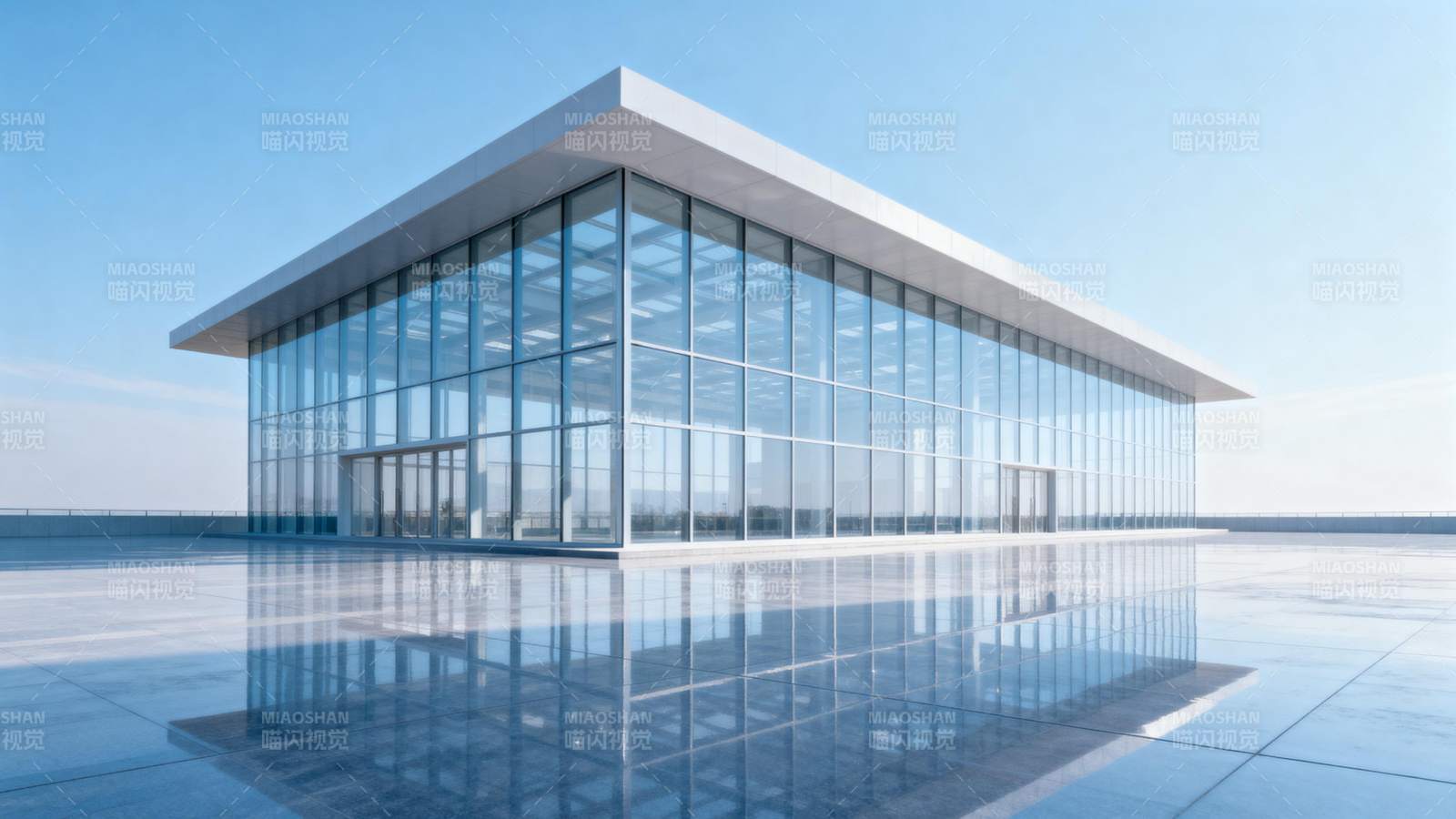 现代玻璃建筑图片