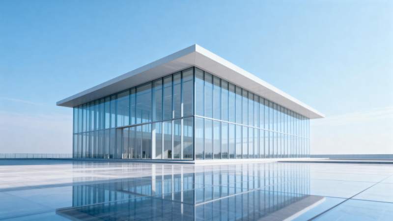 现代玻璃建筑图片