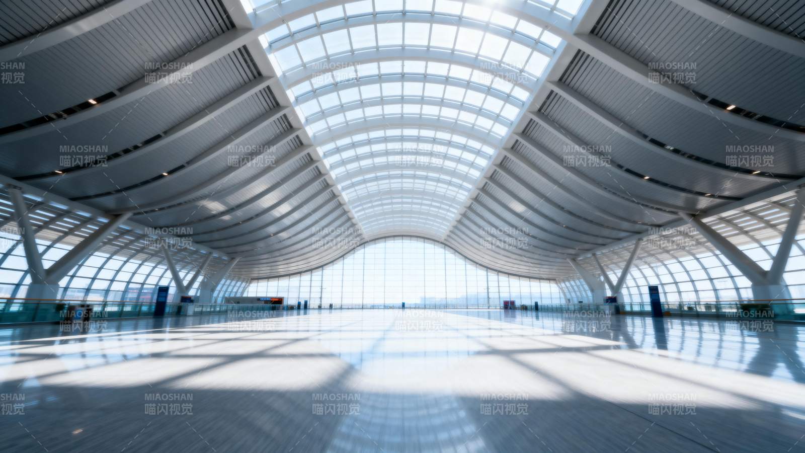 现代建筑穹顶大厅图片