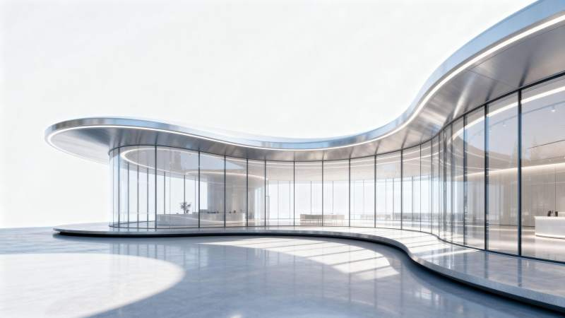 未来感建筑外观图片