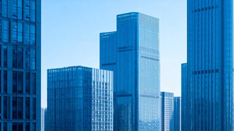 城市天际线图片