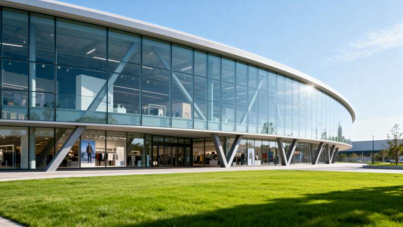 现代玻璃建筑外观图片