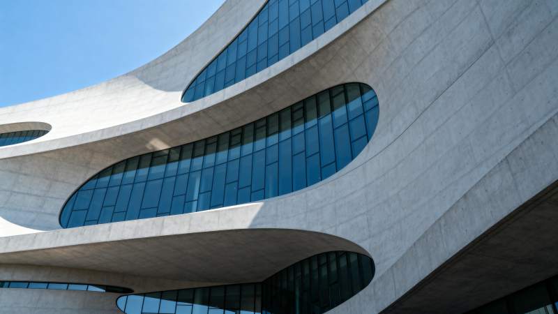 流线建筑之美图片