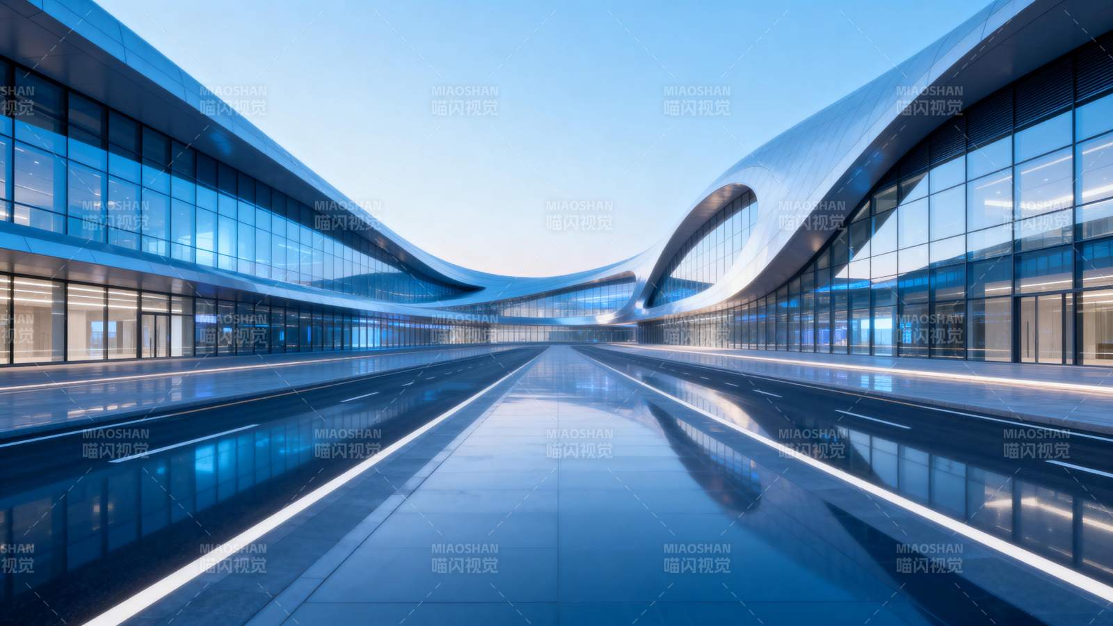 未来感车站图片