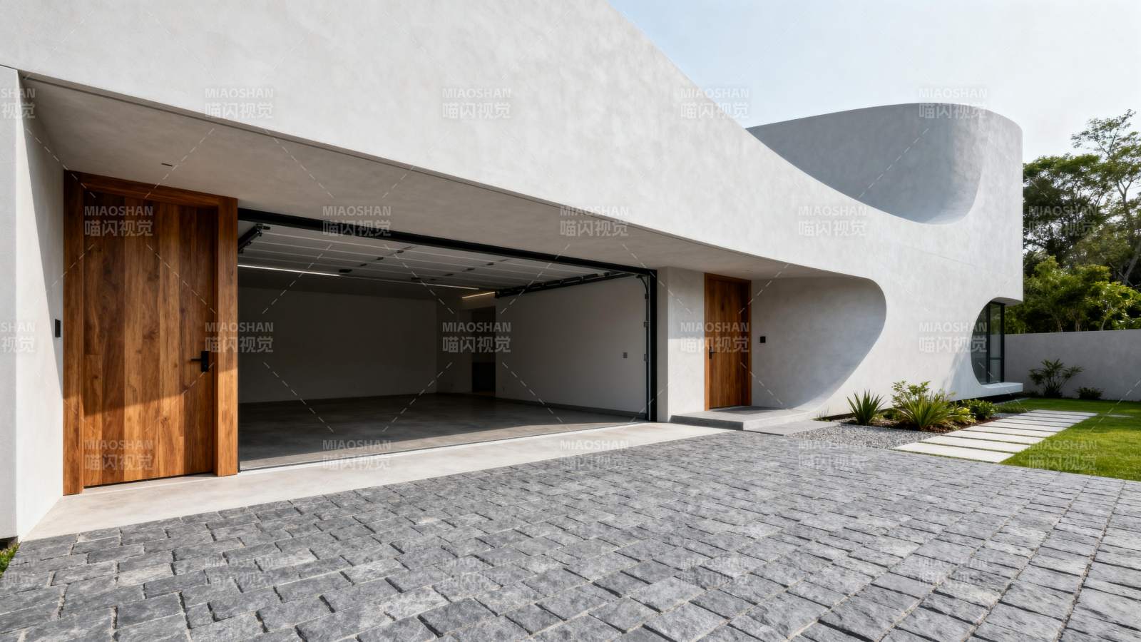 现代简约住宅外观图片