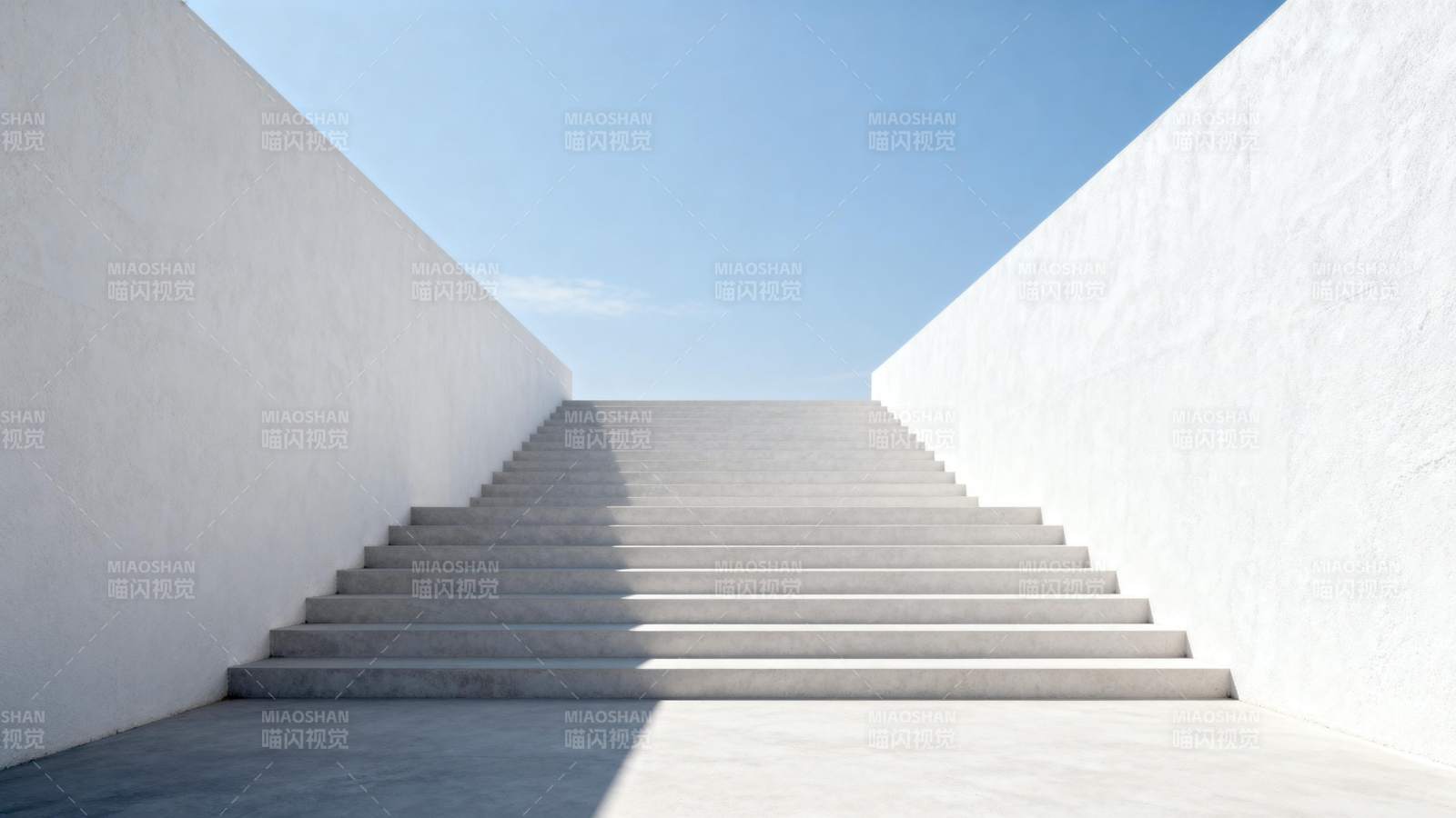 阶梯通向天空图片