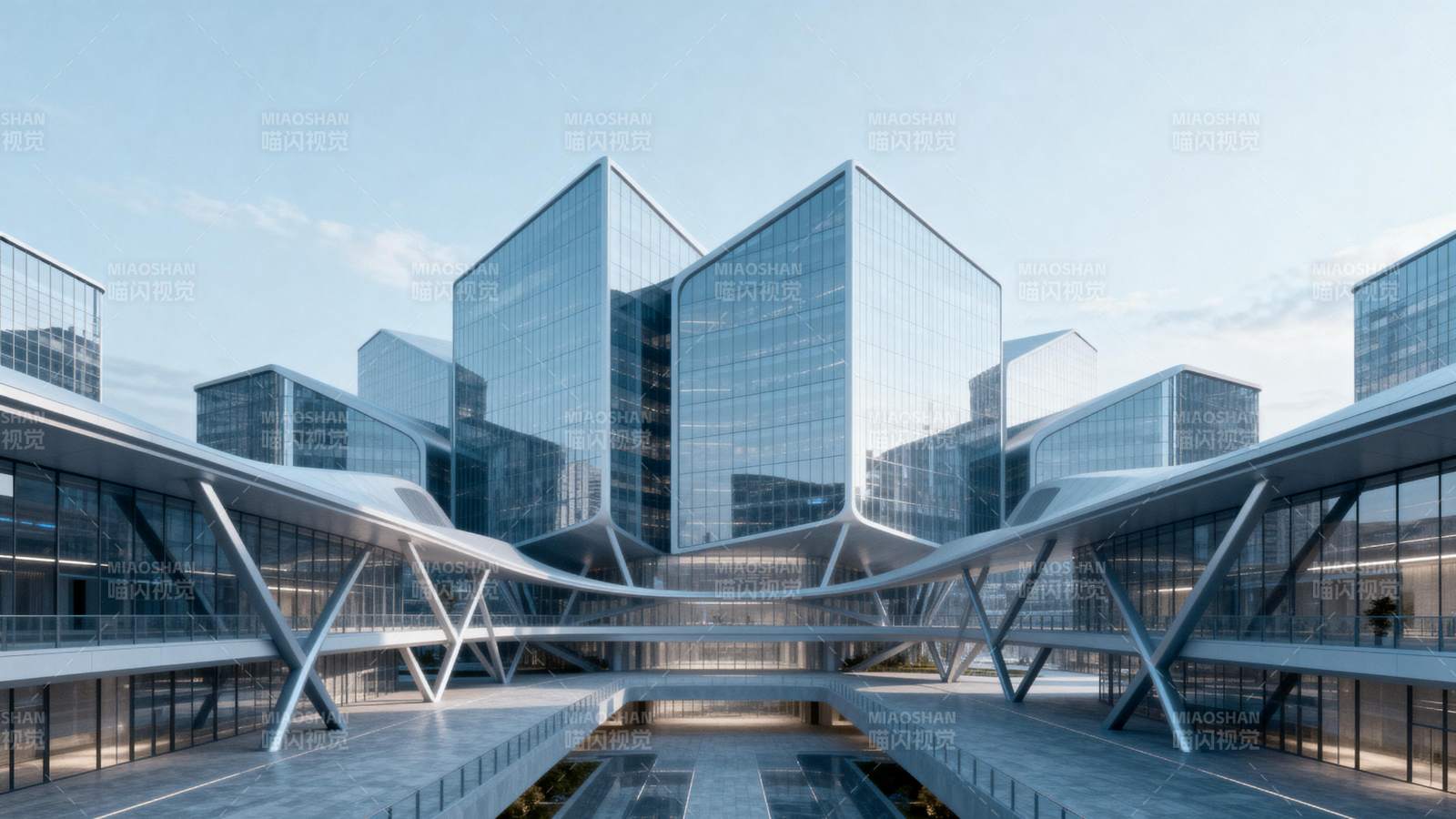 现代建筑群图片