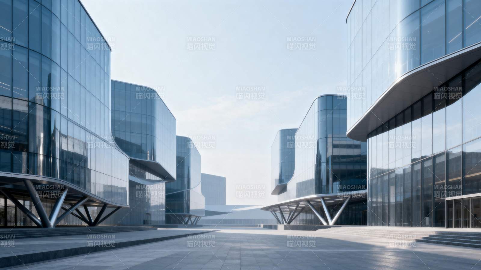 现代建筑群图片