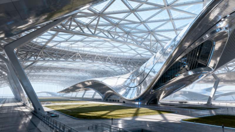 未来建筑奇观图片