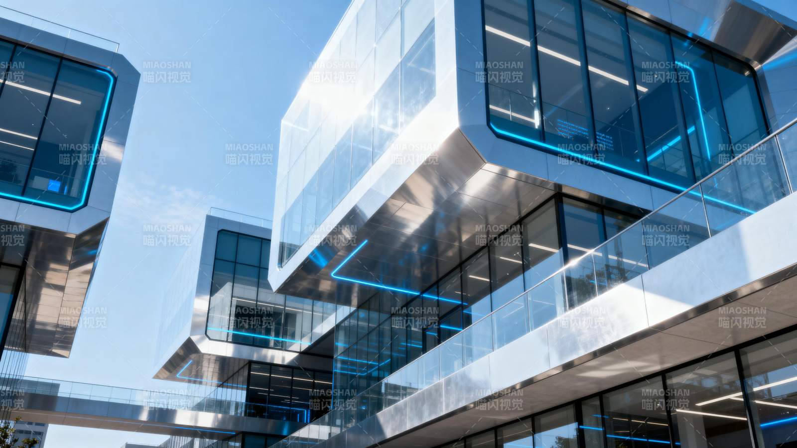 现代建筑玻璃幕墙图片