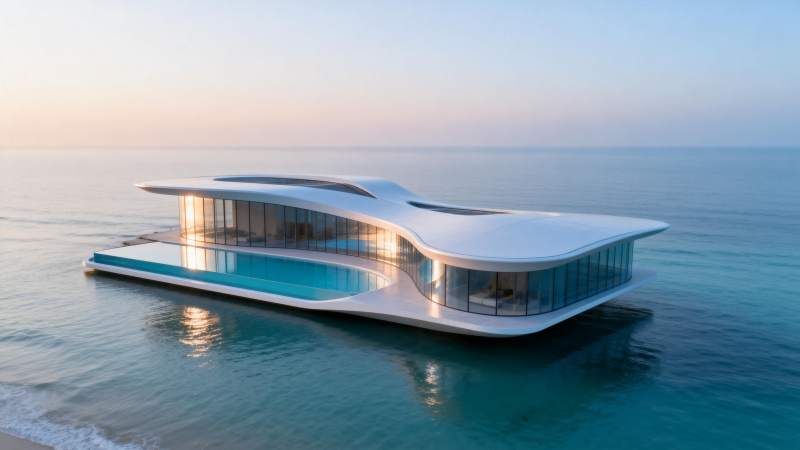 海上未来豪宅图片