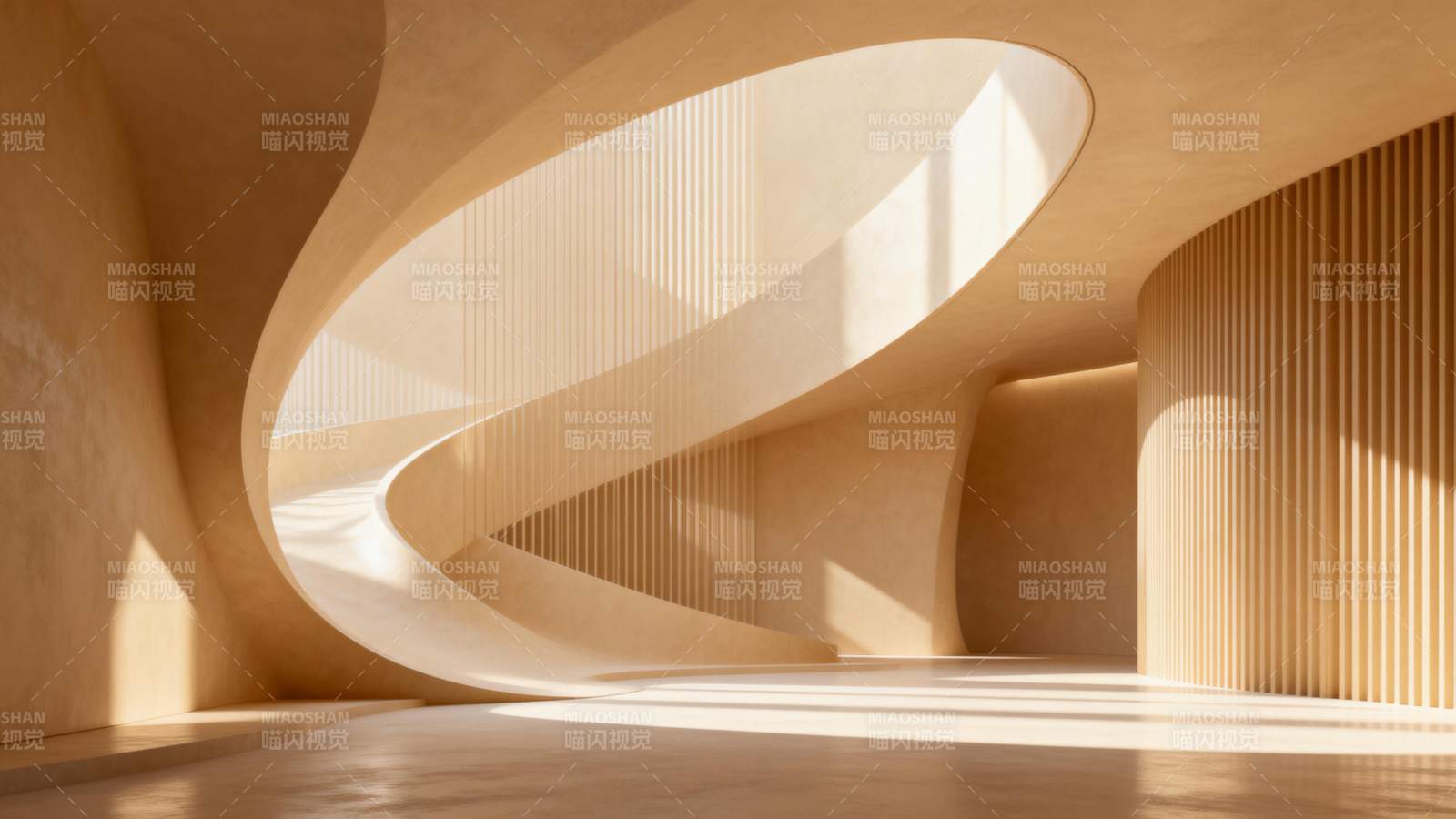 流线光影空间图片