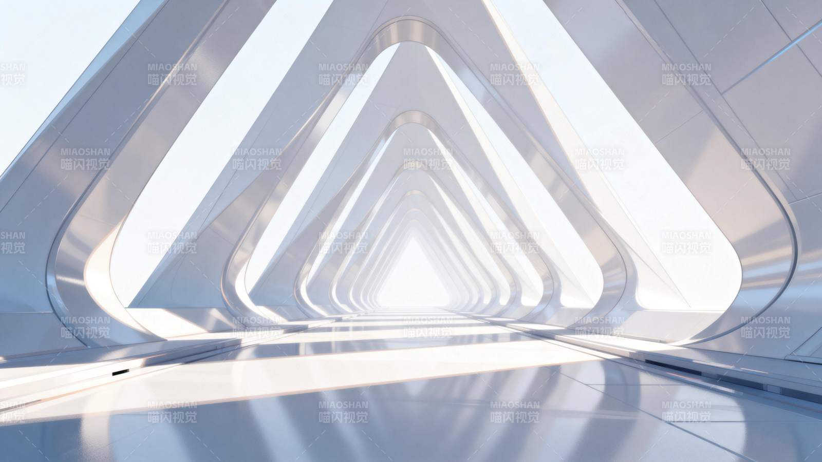 未来科技隧道图片