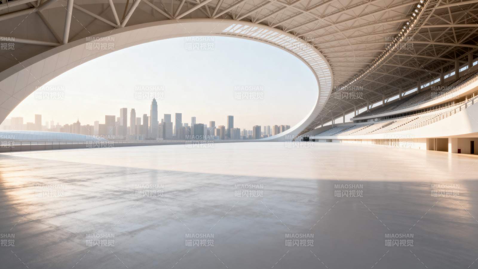 现代建筑与城市天际线图片