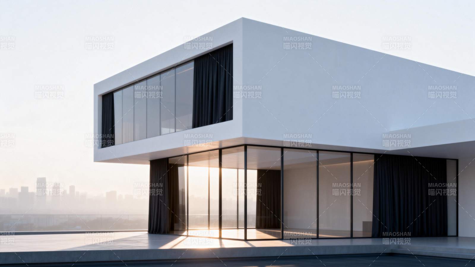 现代极简建筑图片