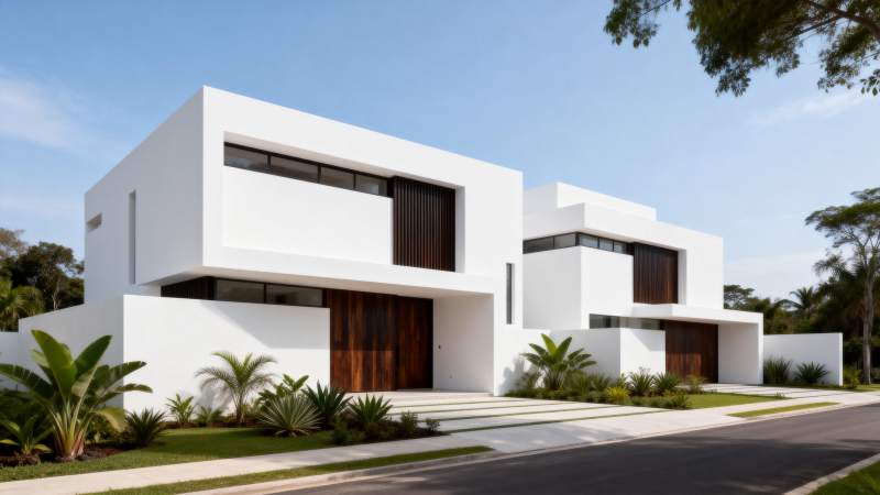 现代简约别墅图片