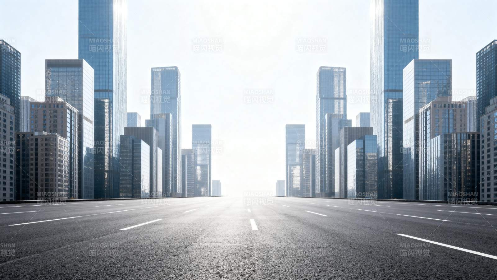 城市天际线图片